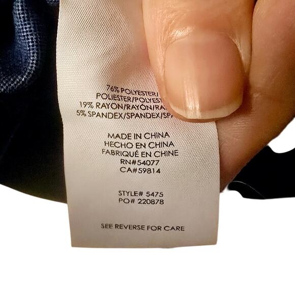 Cabi Sunset Kiss Plaid Blazer Jacket - Size Unknown - Picture 5 of 5